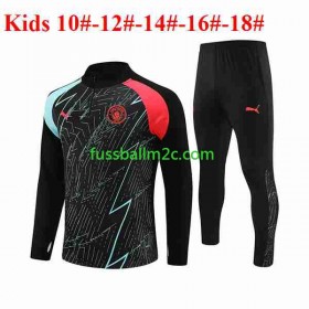 Manchester City Camouflage Kinder Sweatshirts Anzüge 2023-2024